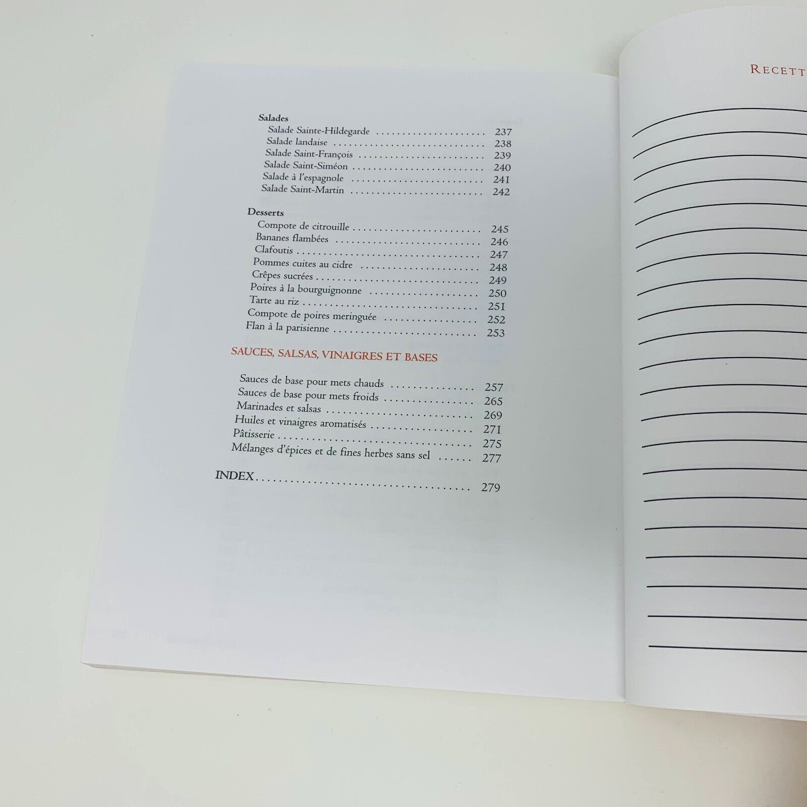 La Bonne Cuisine des Saisons Livre de Recettes Frère D'Avila-Latourette Français