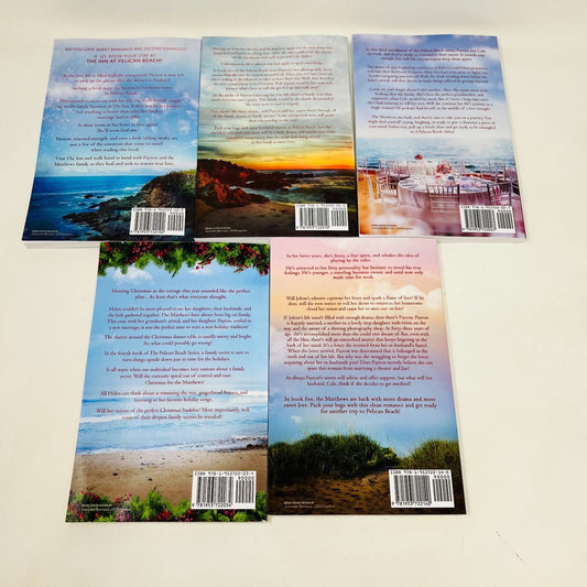 Pelican Beach Complete Series Paperback Books 1-5 Lot by Michele Gilcrest Inn at