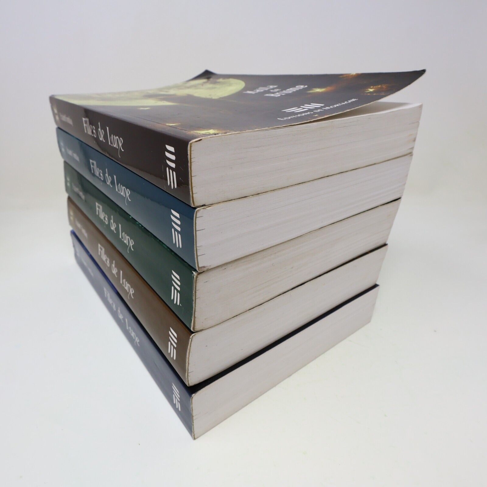 Filles de Lune #1-5 Lot 5 Livres Elisabeth Tremblay Série Complète De Mortagne