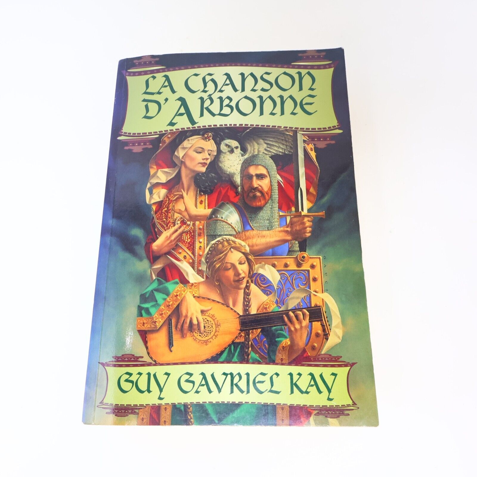1995 La Chanson d'Arbonne de Guy Gavriel Kay Paperback PB Xyz Éditeur Fantasy