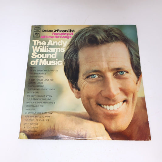 The Andy Williams Sound Of Music 2x LP Record Vinyl Canada Columbia KGP5 1968