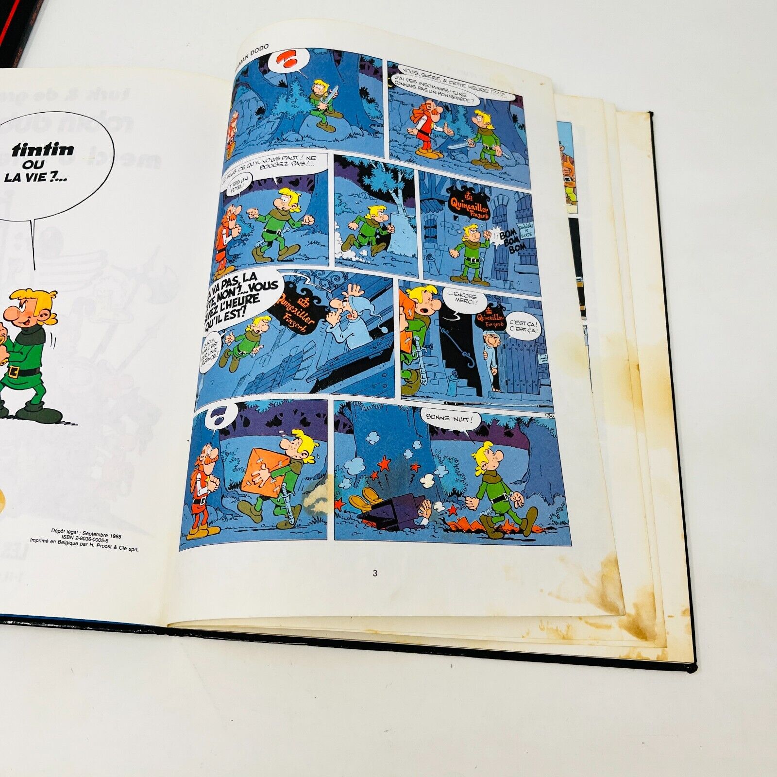 6x Robin Dubois Dargaud Turk & De Groot Lot Bandes Dessinées BD #6-7 9 12-13 15