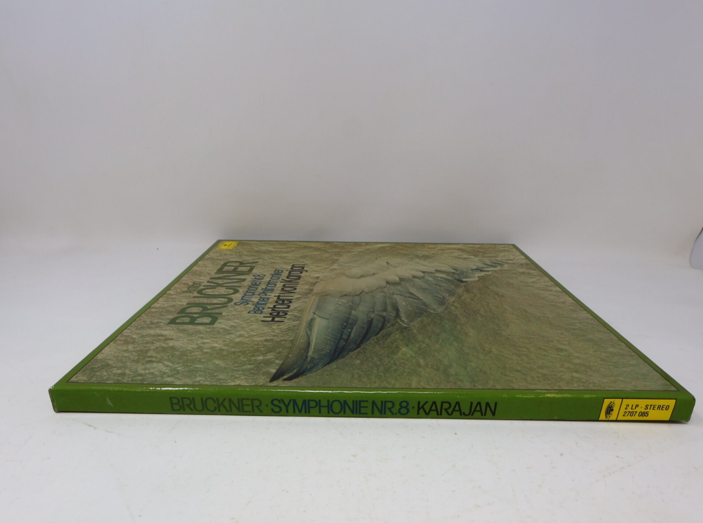 Herbert Von Karajan Anton Bruckner Symphonie #8 Berliner 2x LP Record 2707 085