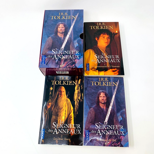 Coffret Le Seigneur des Anneaux Pocket J.R.R. Tolkien French Série Complète 2002
