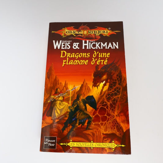 2002 Dragons d'une Flamme d'Été LanceDragon #42 Weis/Hickman Dragonlance PB Book