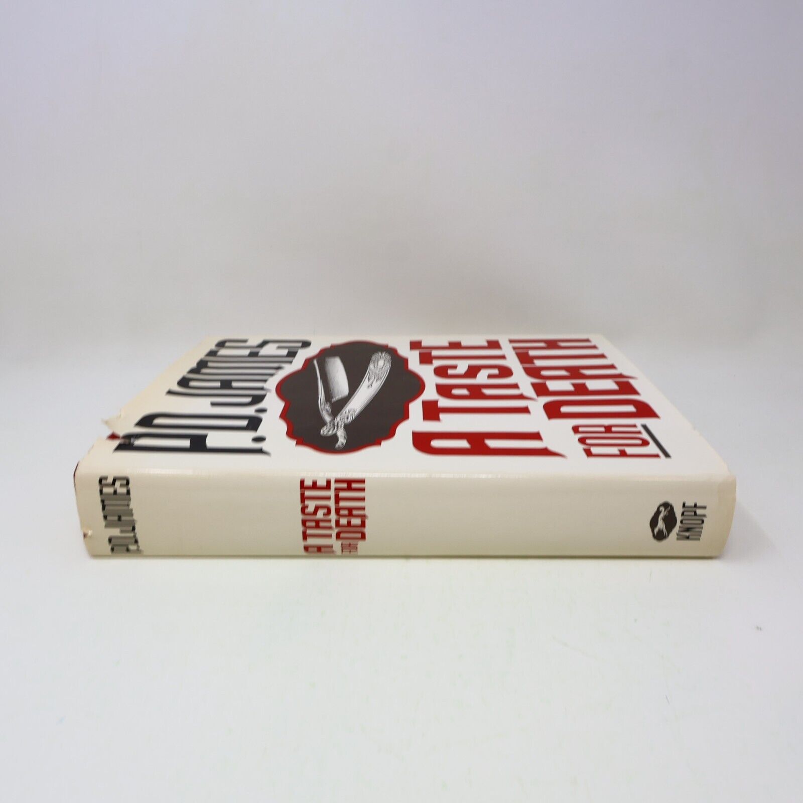 1986 A Taste For Death P. D. James Mystery Thriller Crime Knopf Hardcover Book