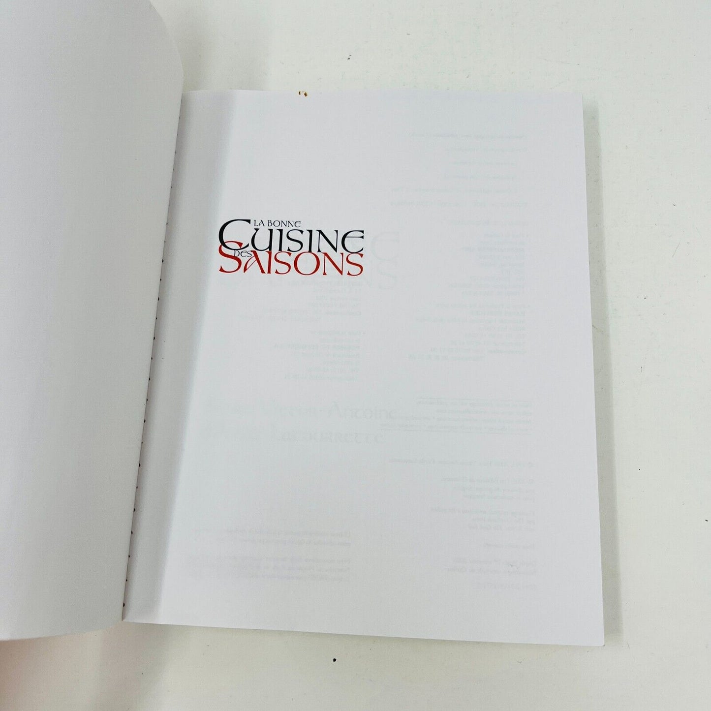 4x La Cuisine du Monastère de d'Avila-Latourrette Lot Livres Recettes Français