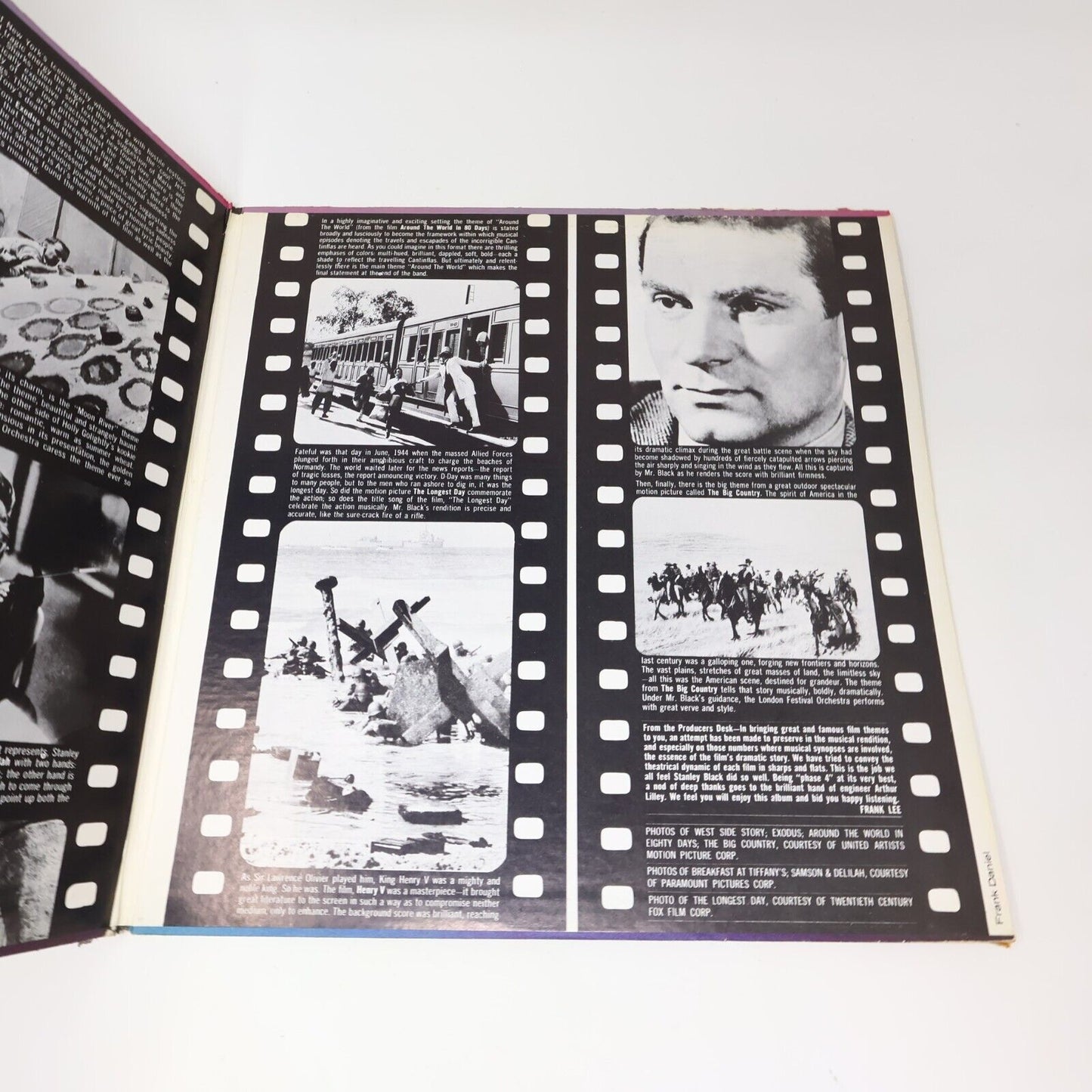 Stanley Black London Festival Orchestra Film Spectacular LP SP 44025 Movie Music