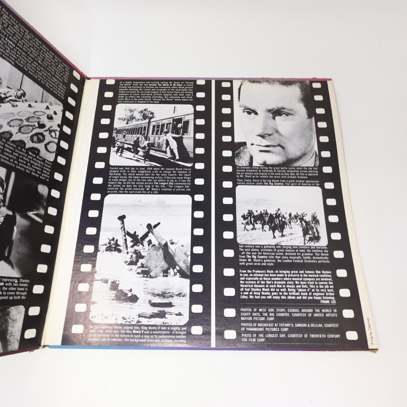 Stanley Black London Festival Orchestra Film Spectacular LP SP 44025 Movie Music