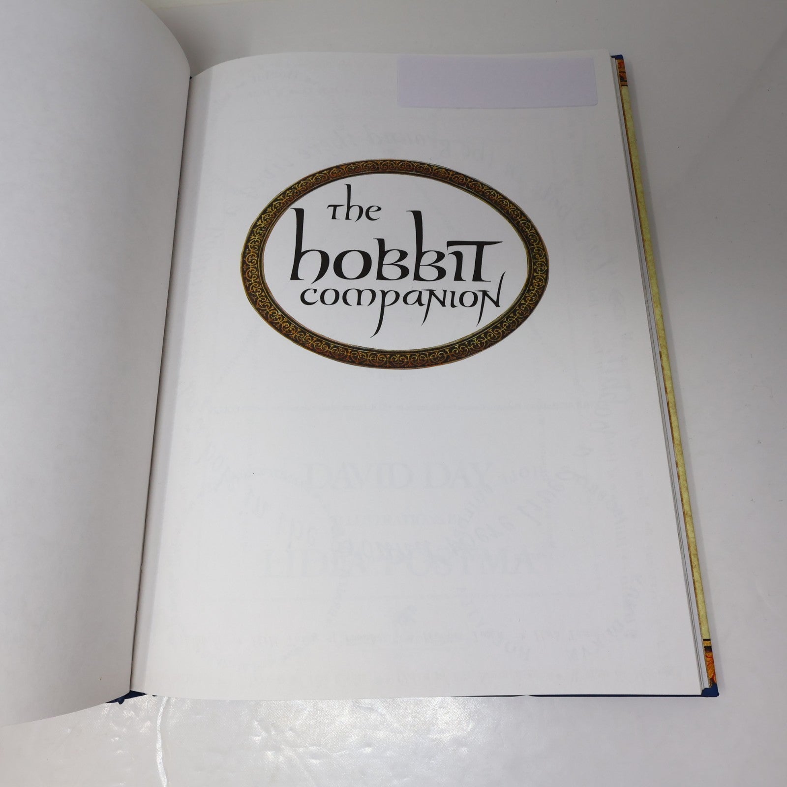 The Hobbit Companion David Day Turner Publishing 1997 HC Fantasy 1st Print Book