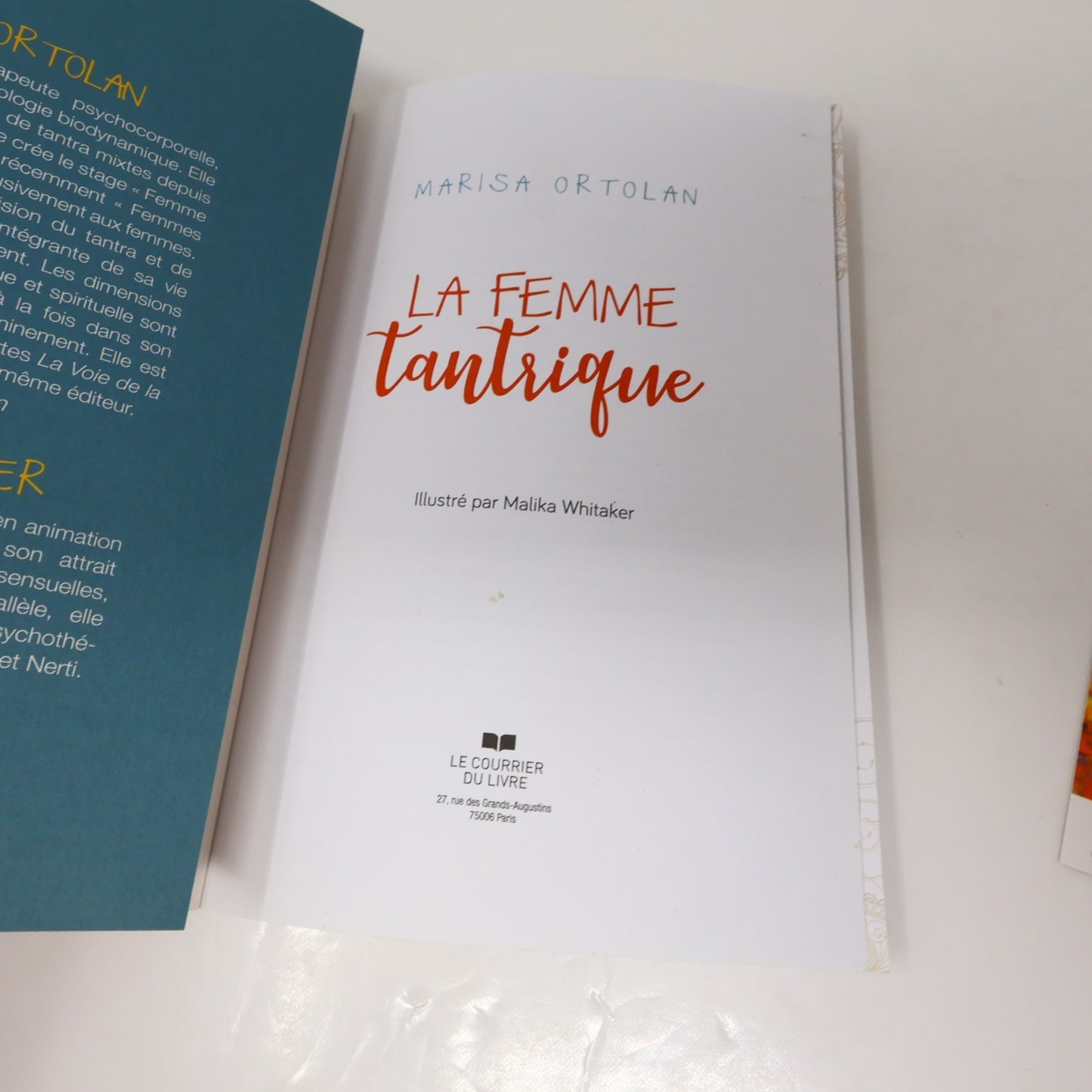 La Femme Tantrique Marisa Ortolan Courrier 2019 PB Français French Sexualité
