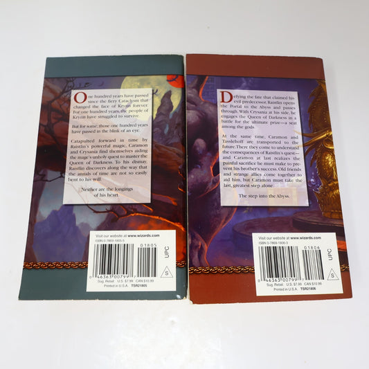 Dragonlance Legends #2-3 Lot War of the Twins/Test of the Twins Weis/Hickman PB