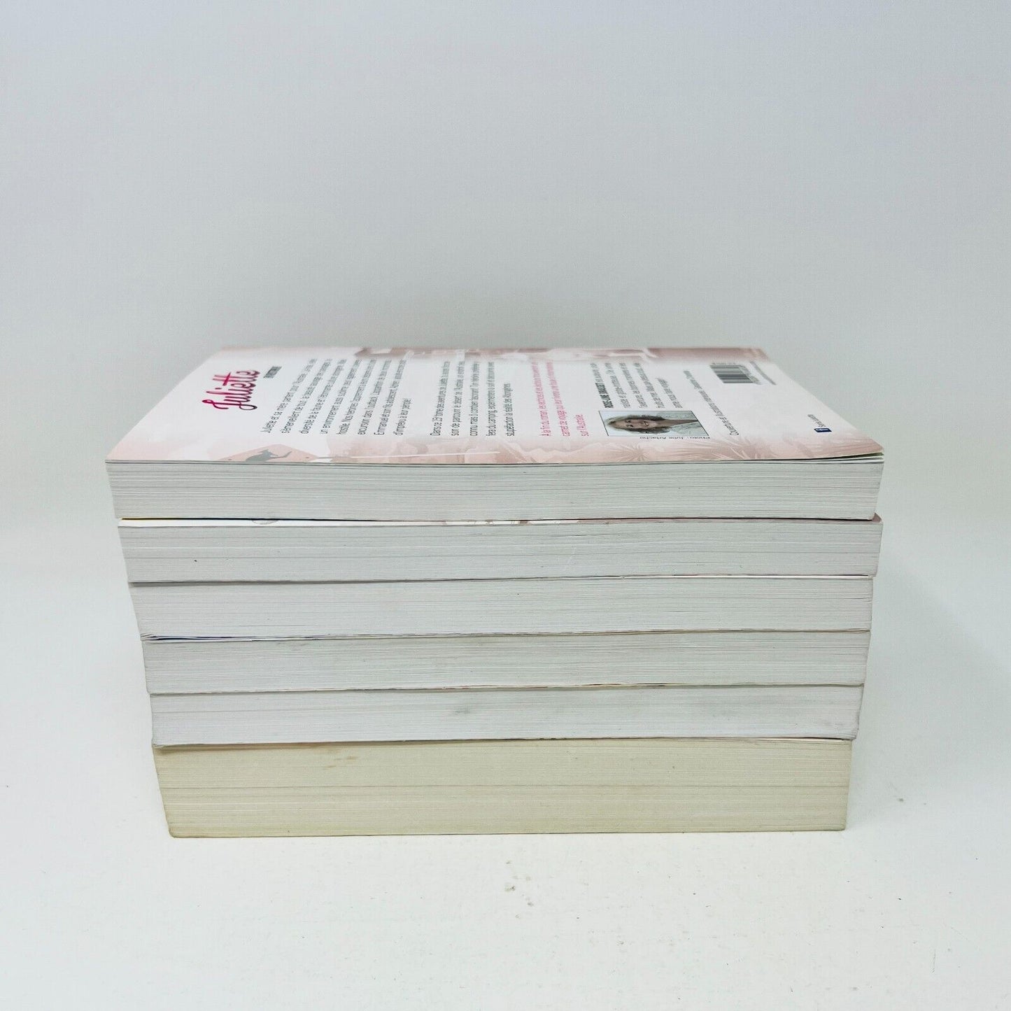6x Juliette à Berlin/San Francisco/Rome Rose-Line Brasset Lot Livres Hurtubise