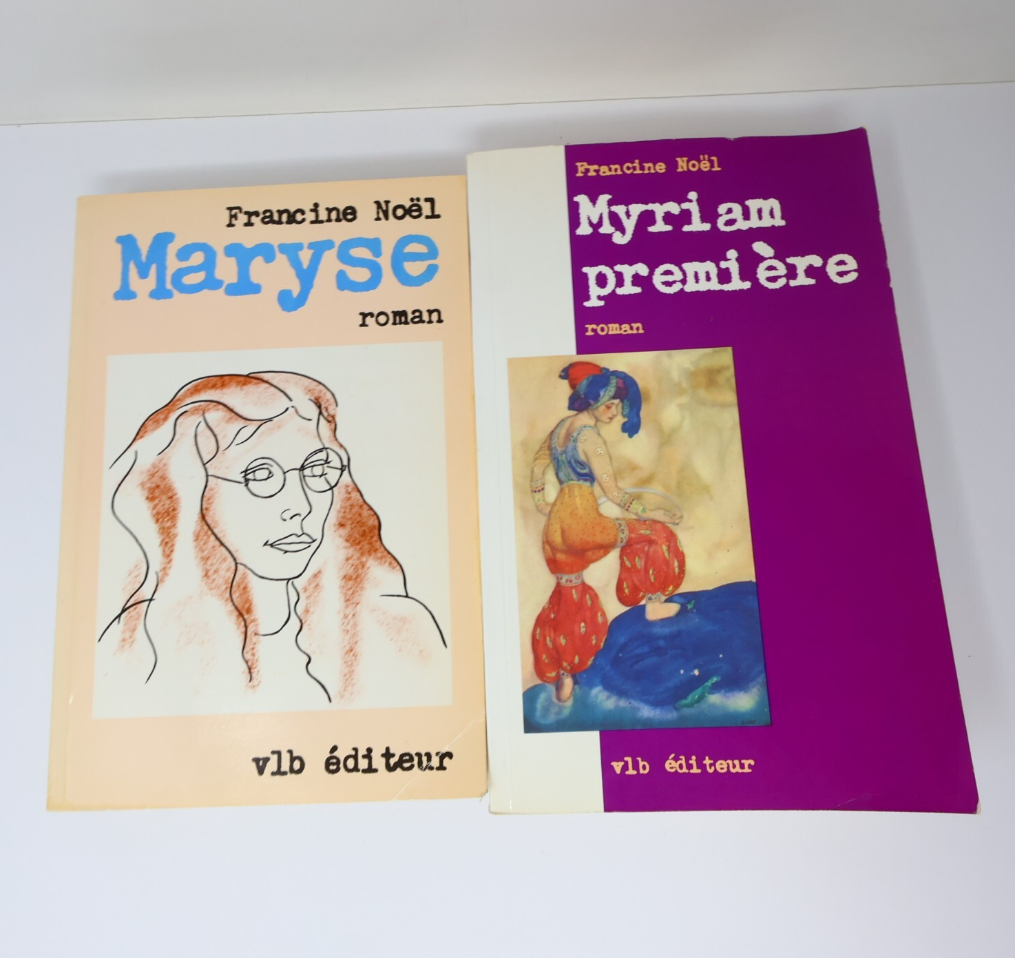 Francine Noël Lot 2 Livres Myriam Première/Maryse Littérature Québécoise Roman