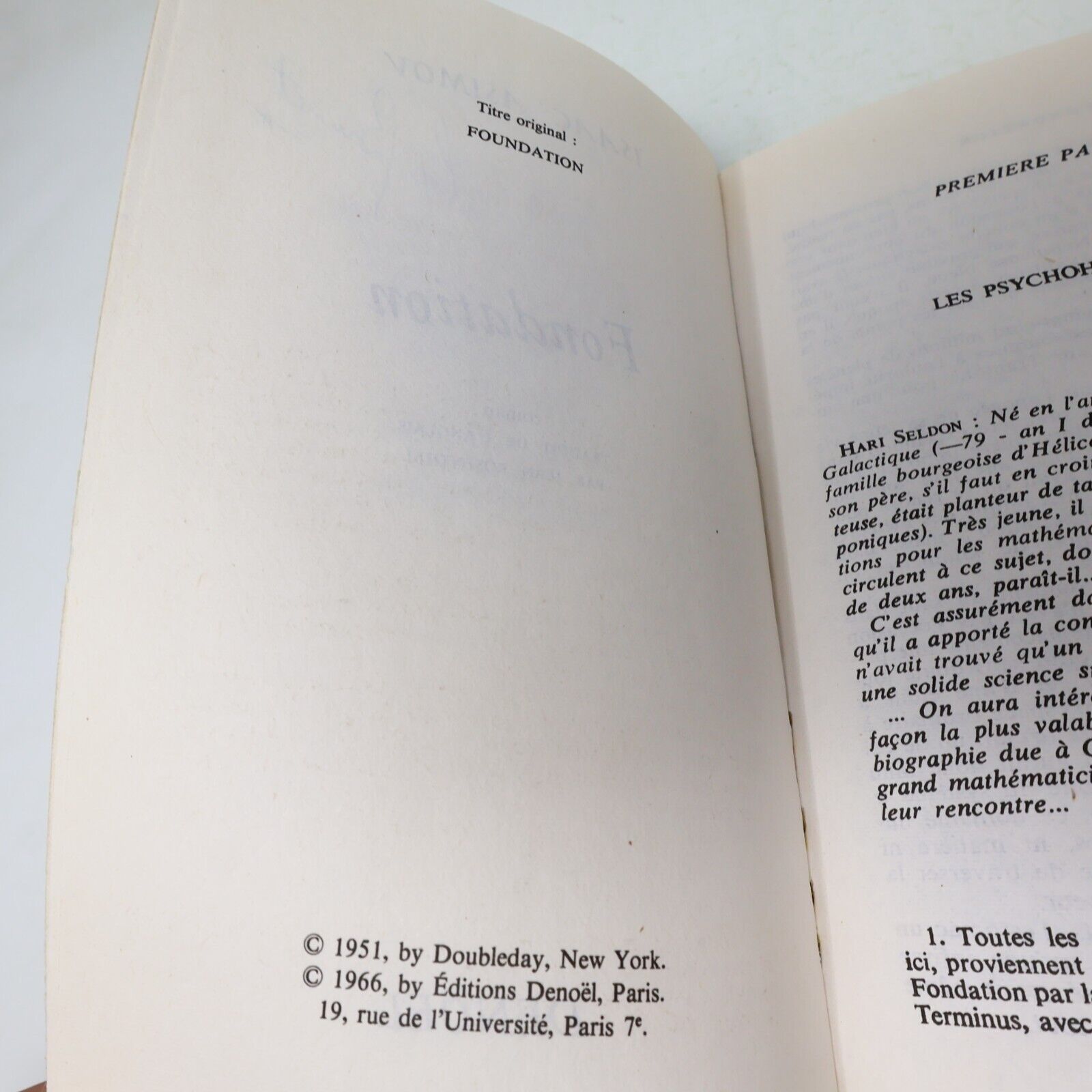 Lot 5 Isaac Asimov Présence du Futur Fondation Histoires Mystérieuses Empire 70s
