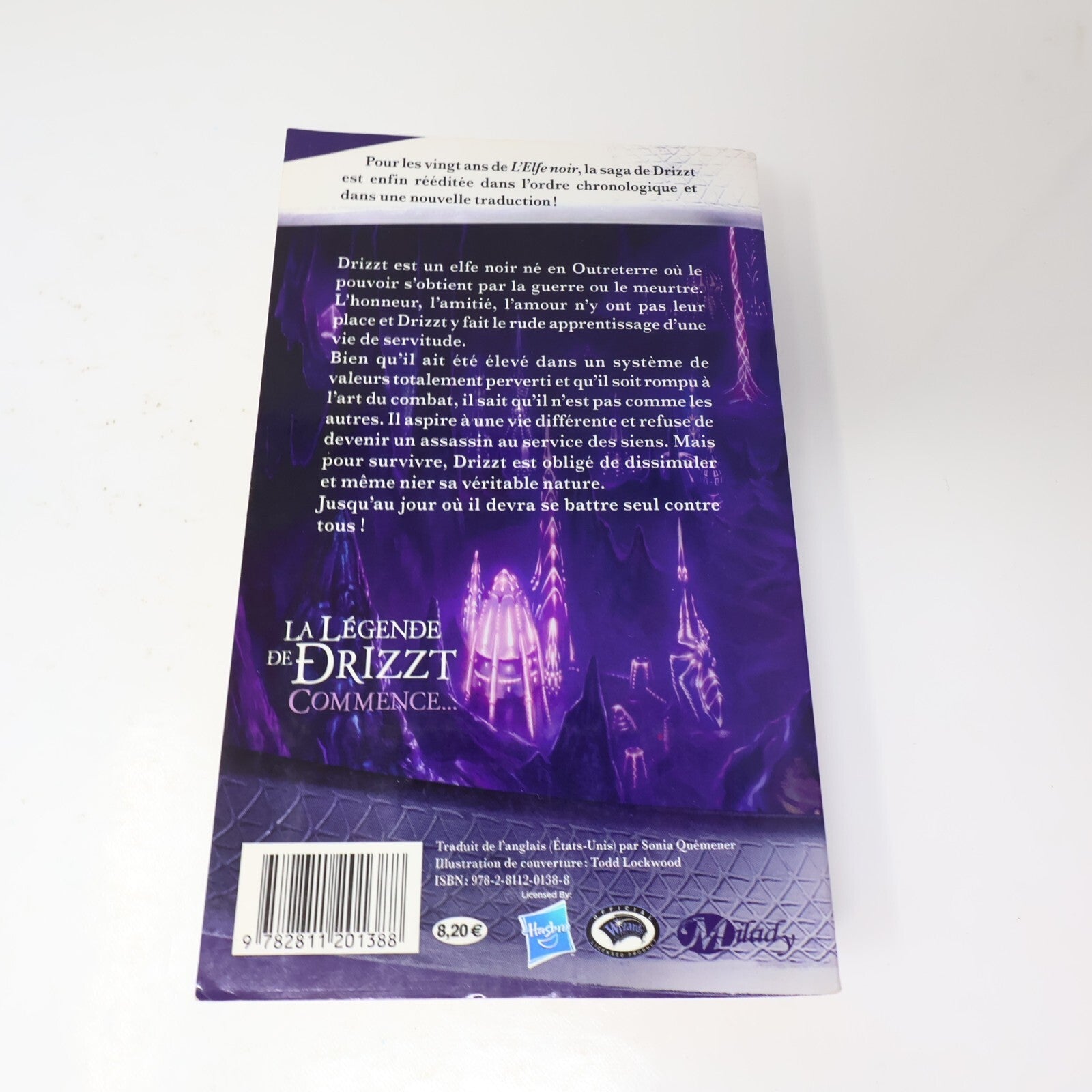La Légende de Drizzt #1-3 Royaumes Oubliés Lot 3 Livres R.A. Salvatore Français