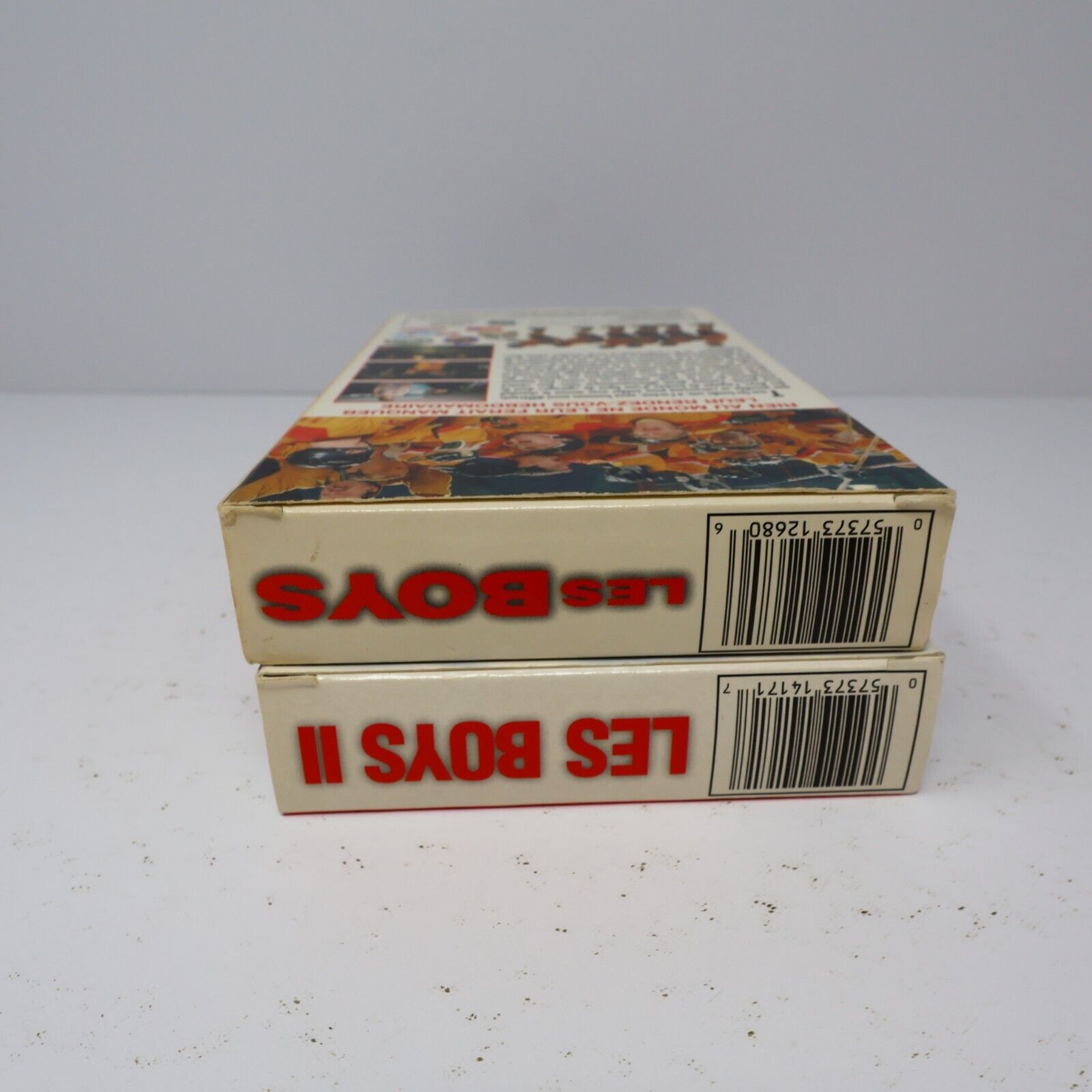 Les Boys 1 & 2 Lot de 2 VHS NTSC Testés Français/French Québécois Hockey Comédie