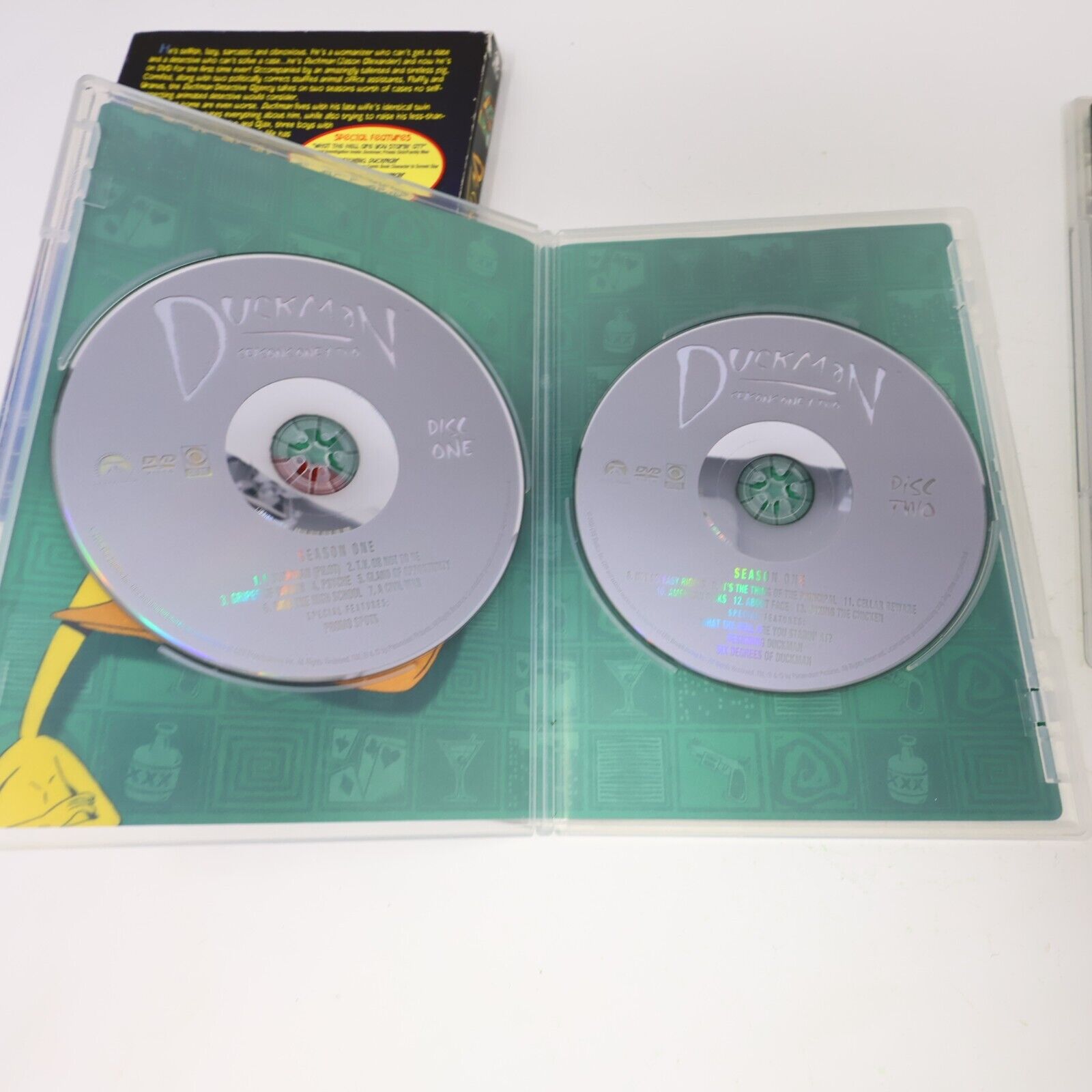 Duckman Season #1-2 DVD Jason Alexander NTSC Tested Animated Series 4:3 Region 1
