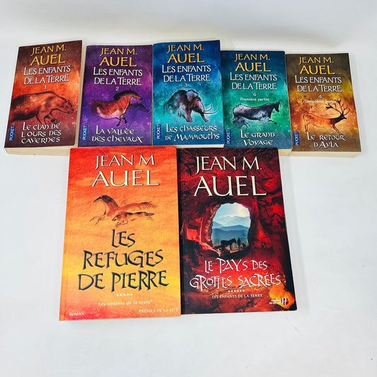 Les Enfants de la Terre 1-6 French Français Jean M. Auel Série Complète Livres