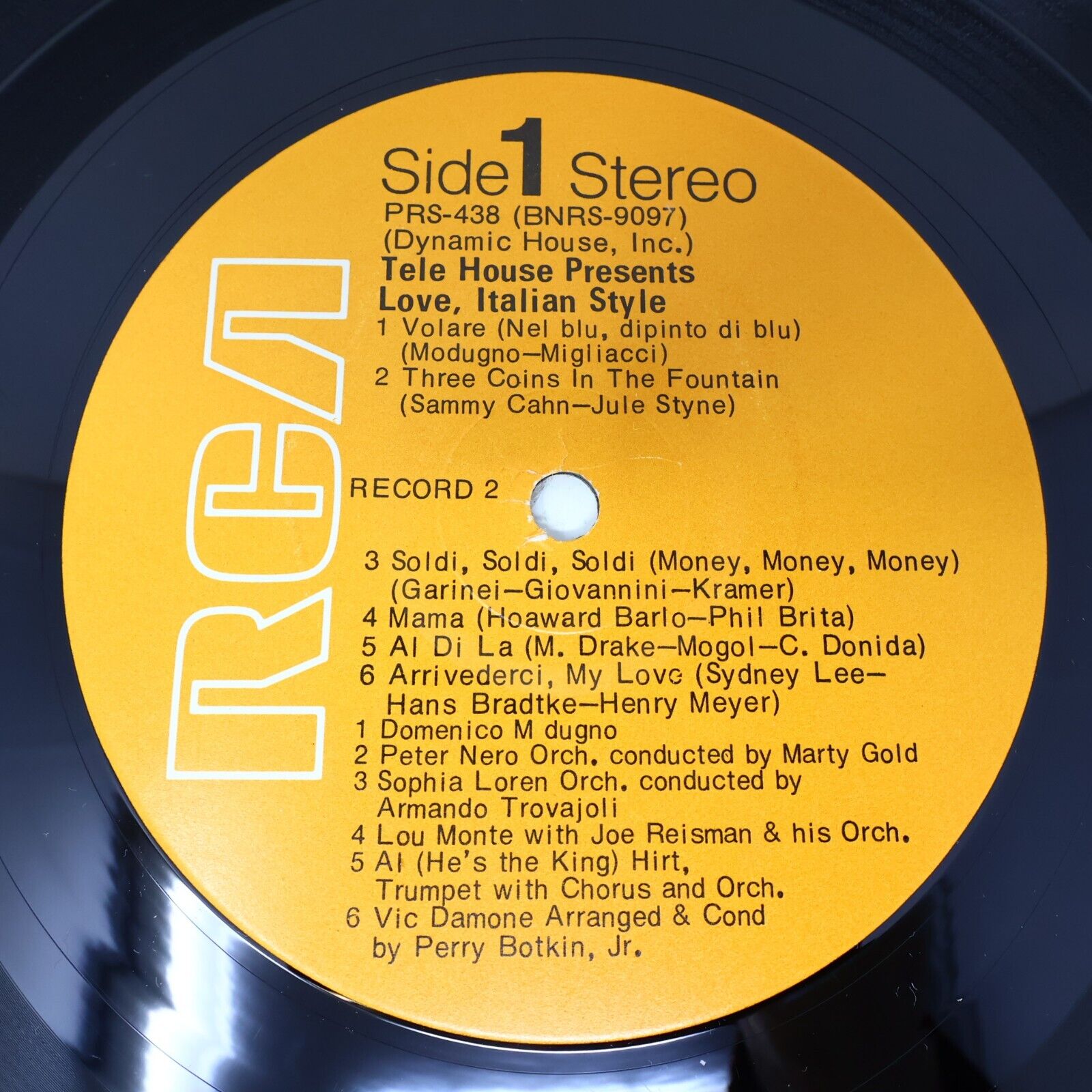 Love, Italian Style 2x LP Record Vinyl 1973 RCA PRS-438 Mama Volare Che La Luna