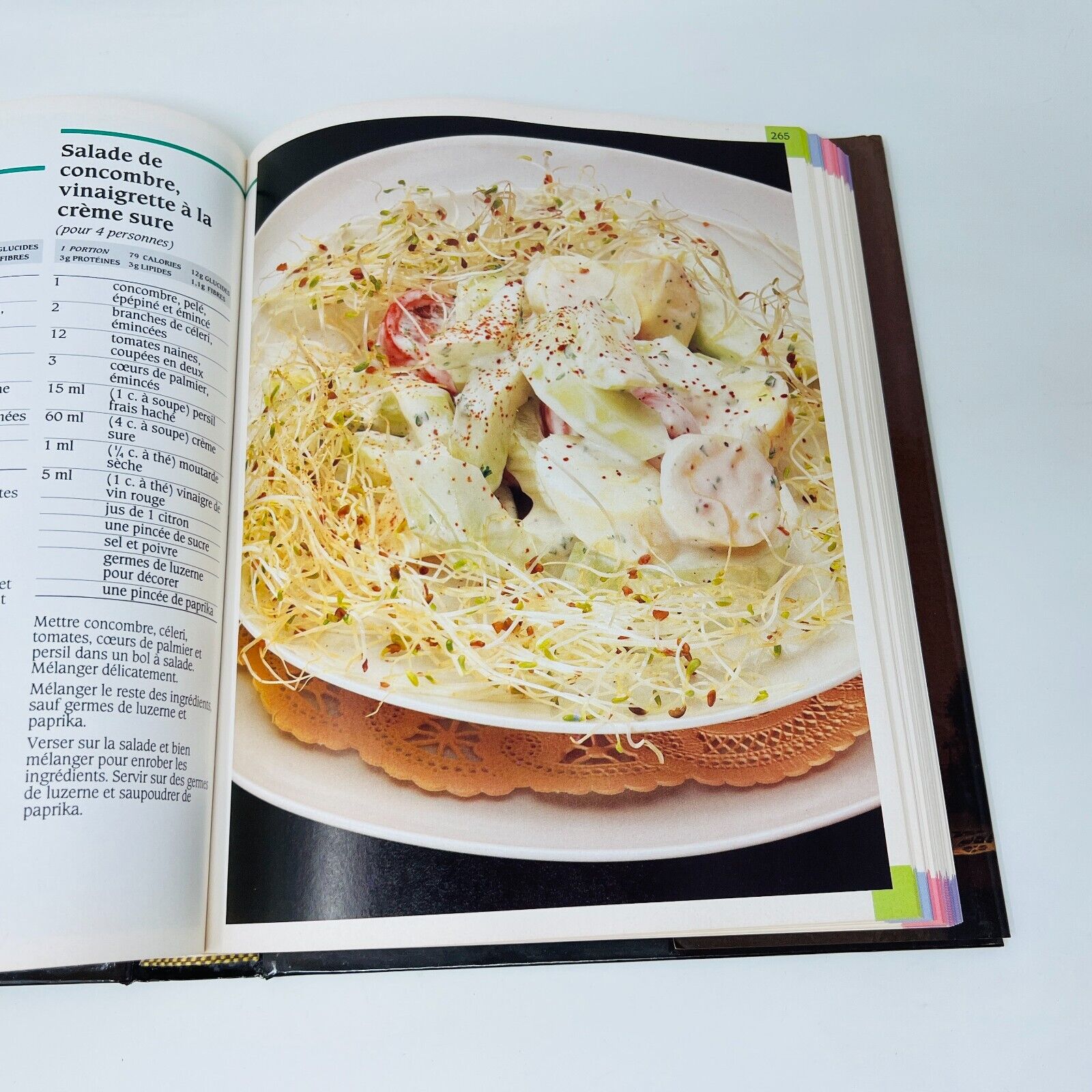 1989 Chef Pol Martin Cuisine de Tous les Jours Livre de Recettes Français Brimar