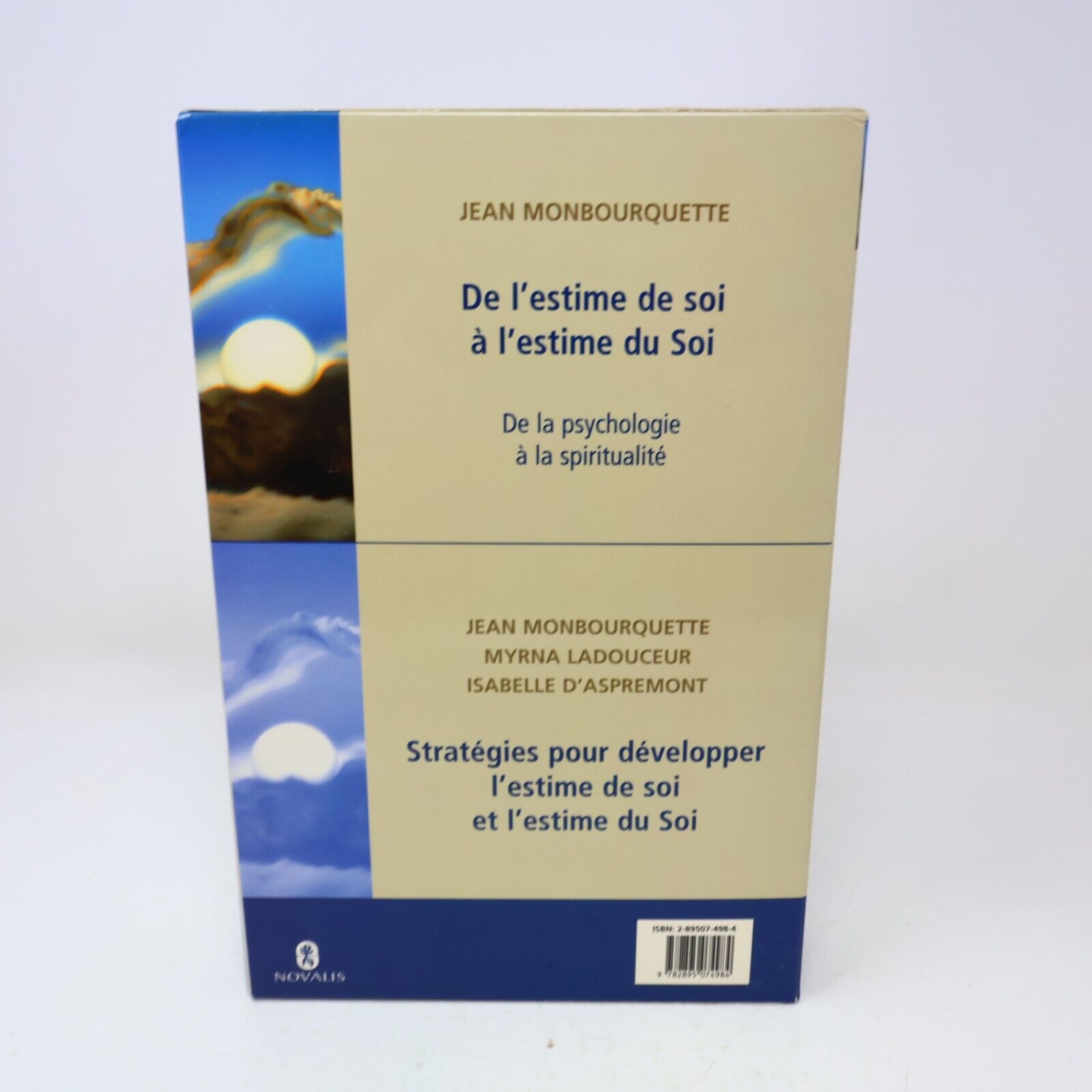 2002 De l'Estime de Soi à l'Estime du Soi de Jean Monbourquette Coffret Novalis