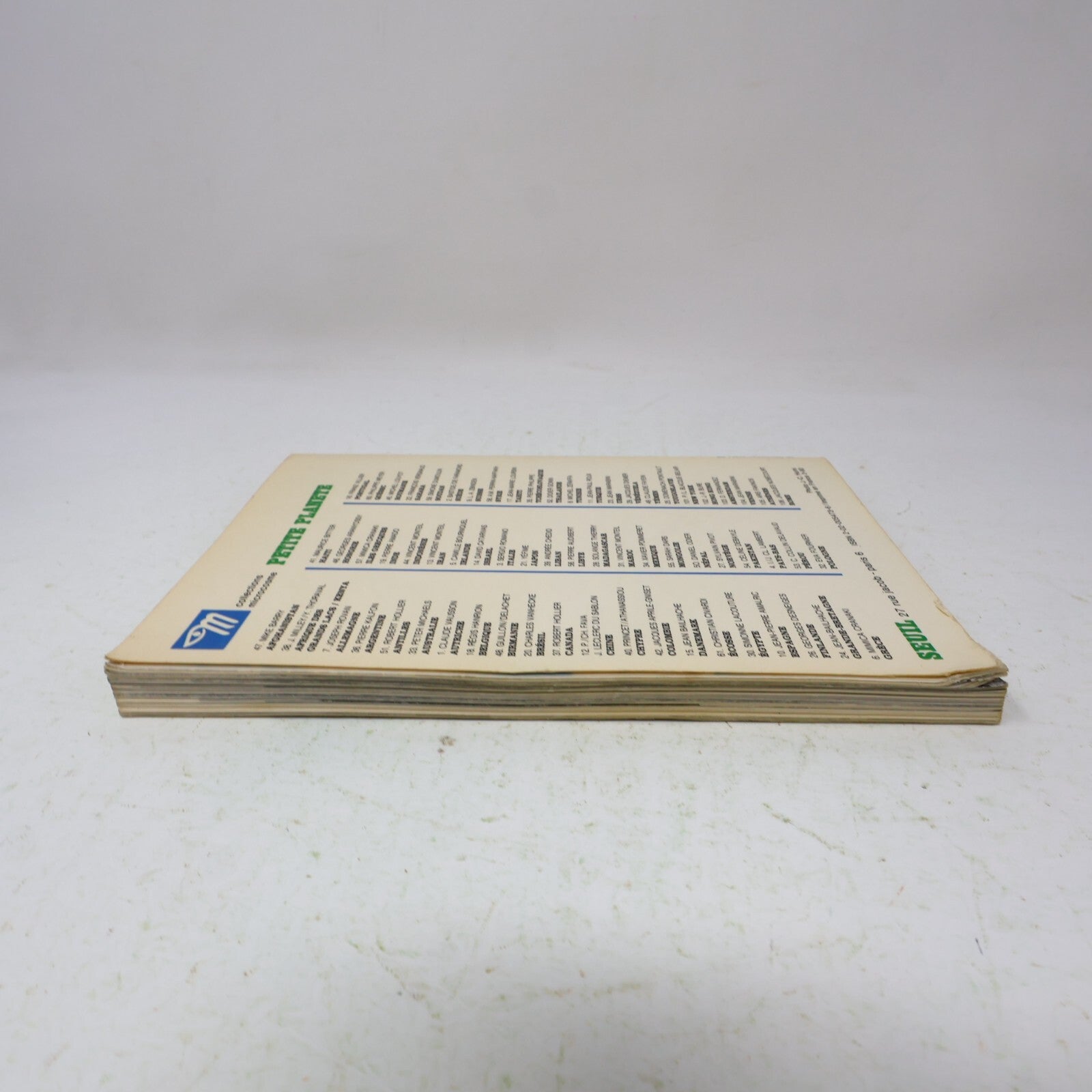 1980 Québec Philippe Meyer Collections Microcosme Petite Planète Seuil Français