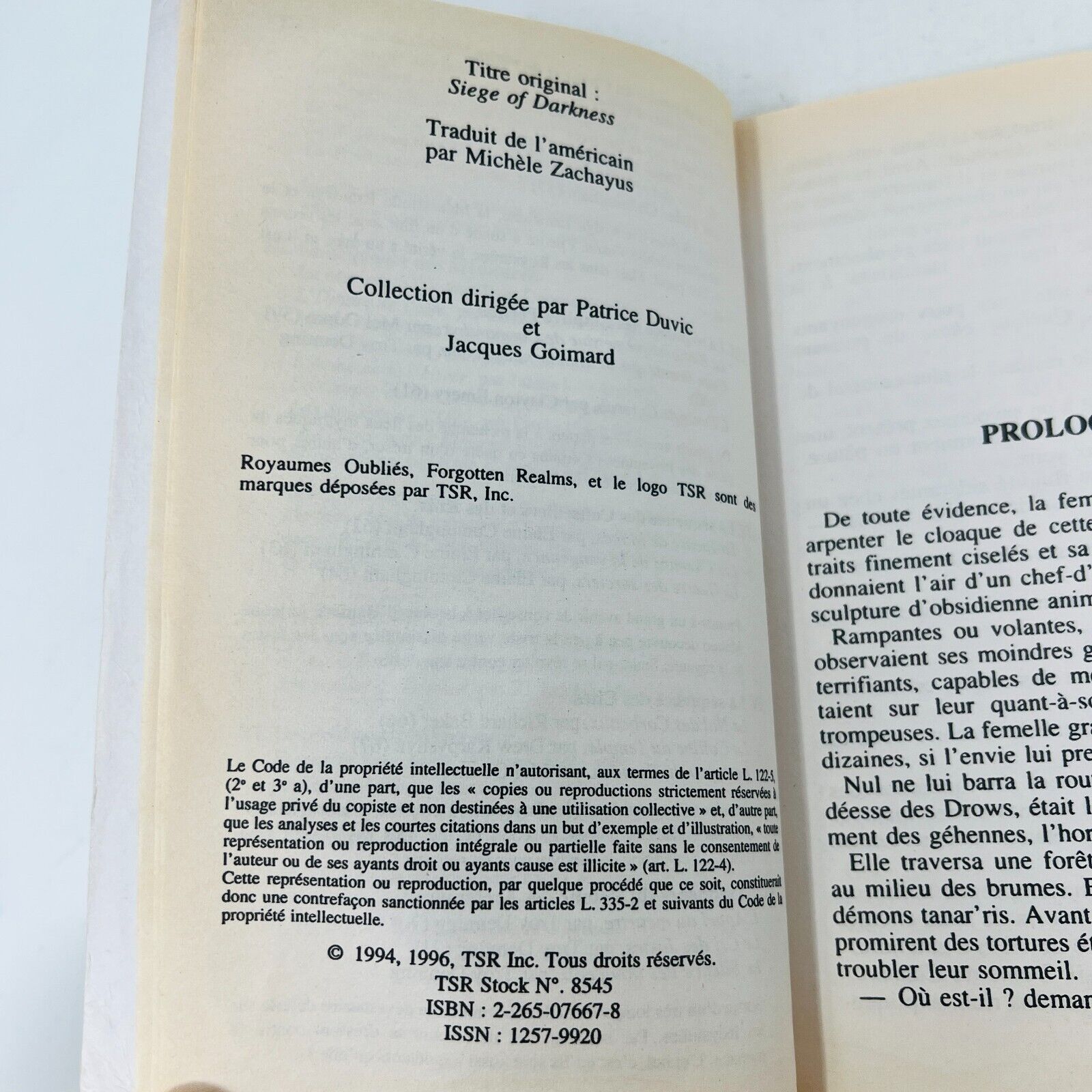 La Trilogie du Retour aux Sources Complète #18-20 Royaumes Oubliés Salvatore Lot