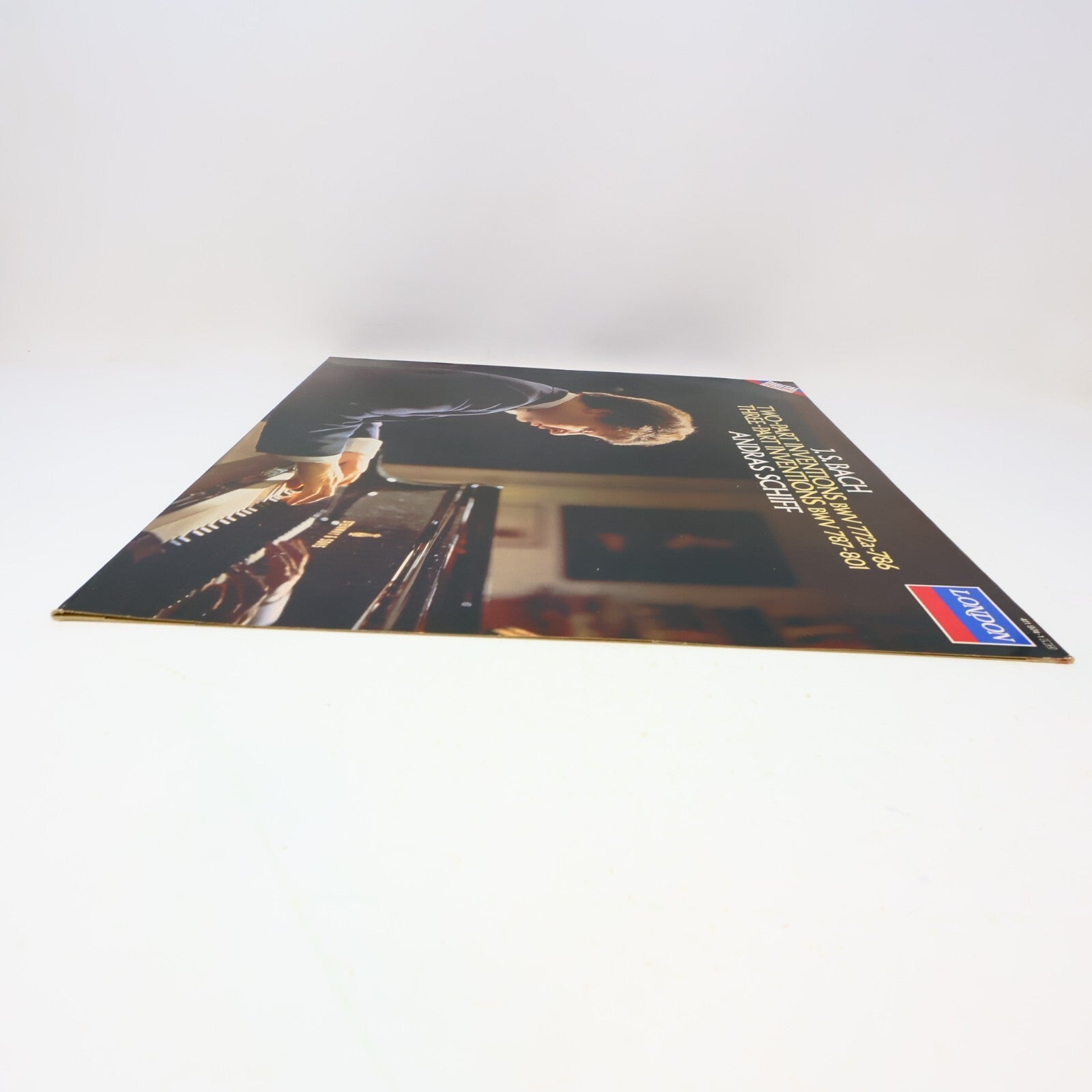 J.S. Bach András Schiff Two-Part/Three-Part Inventions Piano LP Record 411 974-1