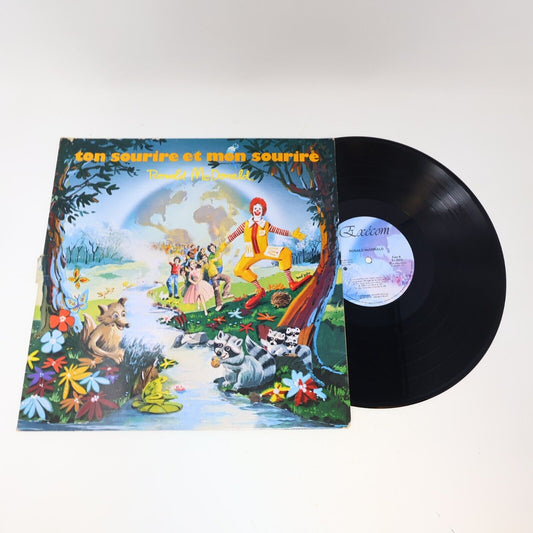 Ronald McDonald Ton Sourire et mon Sourire Disque LP 1981 Enfant Français French