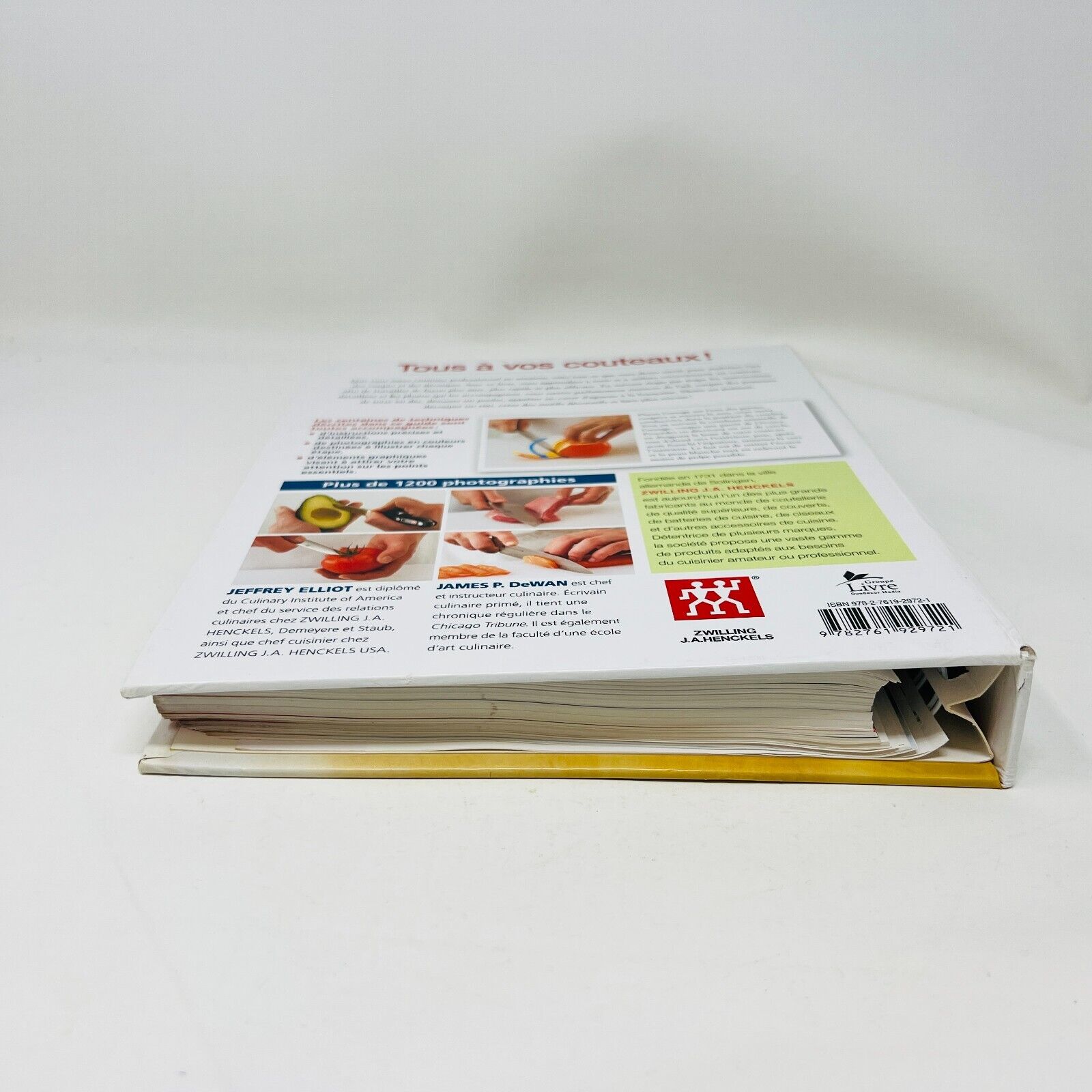 2010 Le Grand Livre des Couteaux Elliot/Dewan/Henckels Français De l'Homme HC