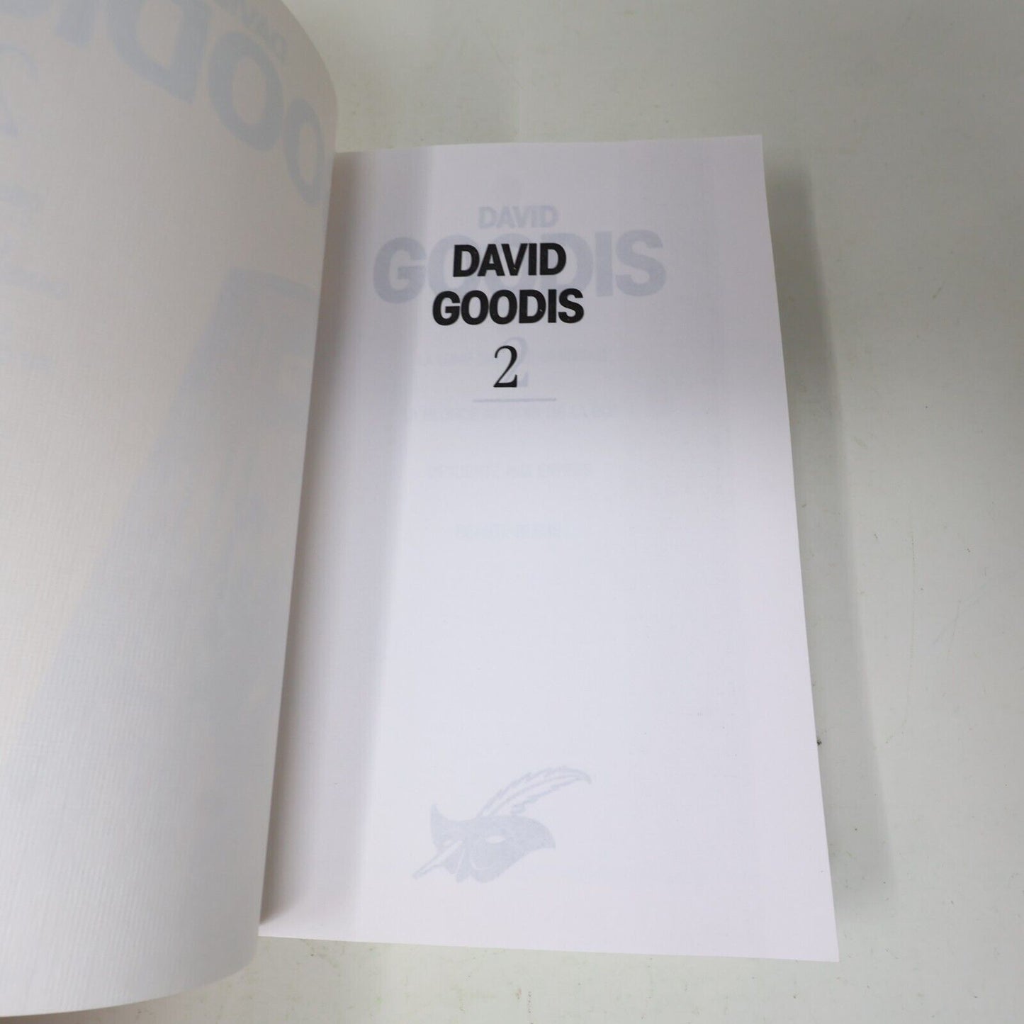 Intégrale David Goodis #2 1994 Librairie des Champs-Élysées Français Omnibus 90s