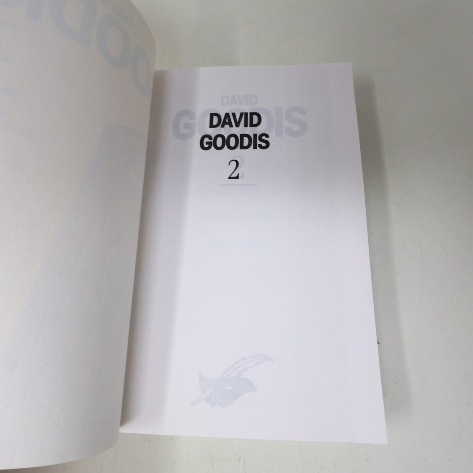 Intégrale David Goodis #2 1994 Librairie des Champs-Élysées Français Omnibus 90s