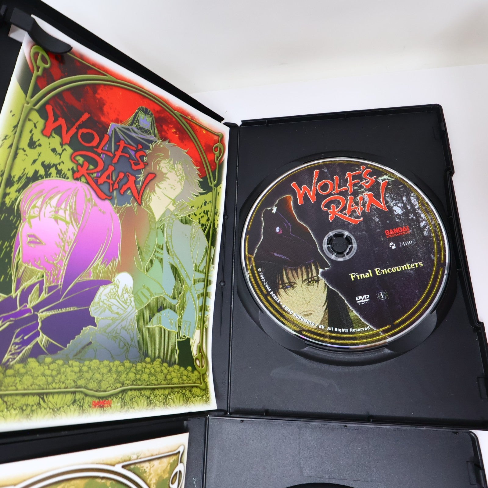 Wolf’s Rain Limited Edition Box Set DVD Anime Complete Series #1-7 Bandai NTSC