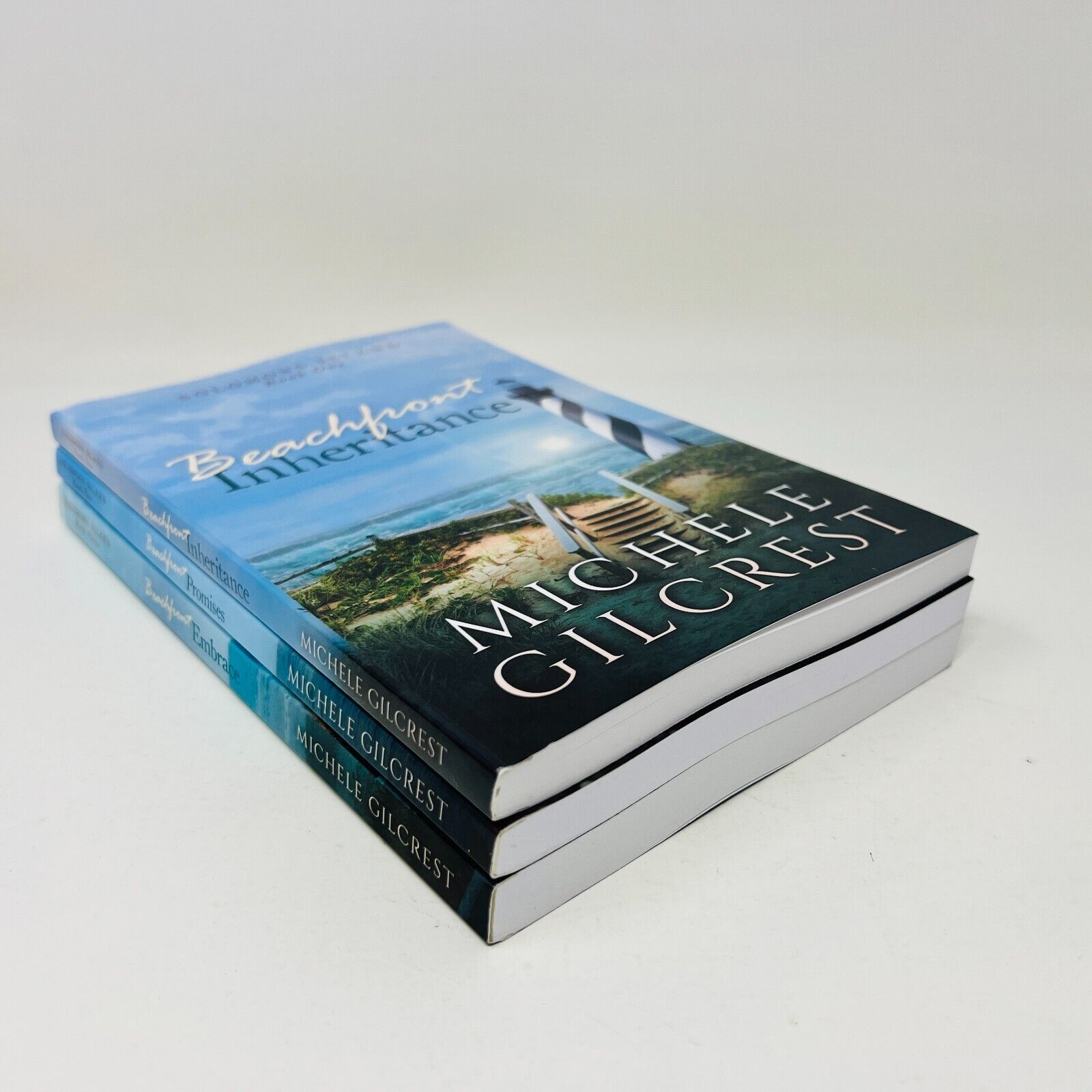 Solomons Island Paperback Books 1-3 Lot Michele Gilcrest Beachfront Inheritance