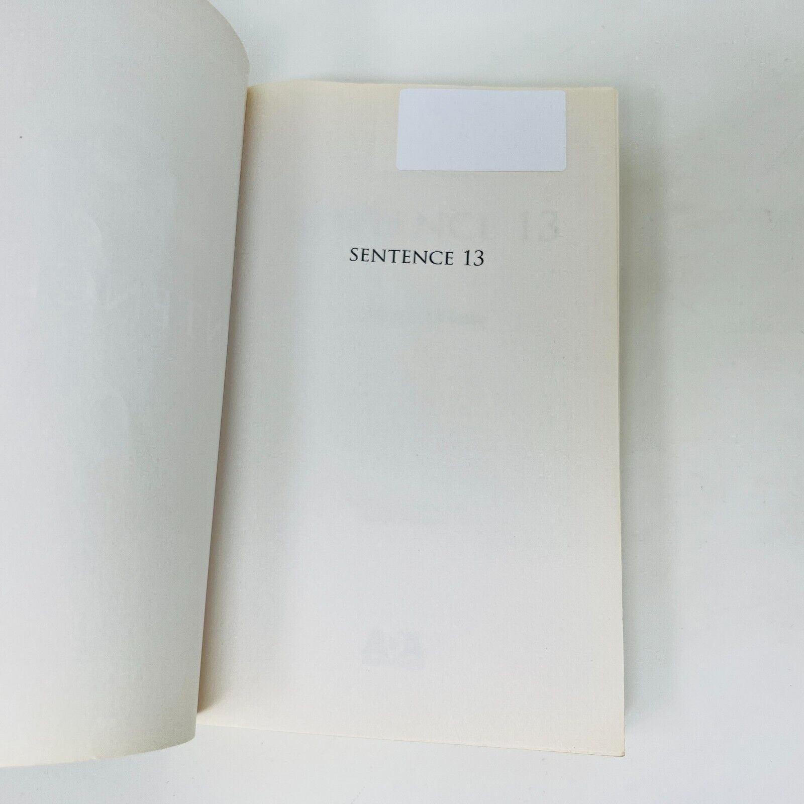 Sentence 13 #1-2 de Shannon Delany Ada en Français/French Lot Ombres et Secrets