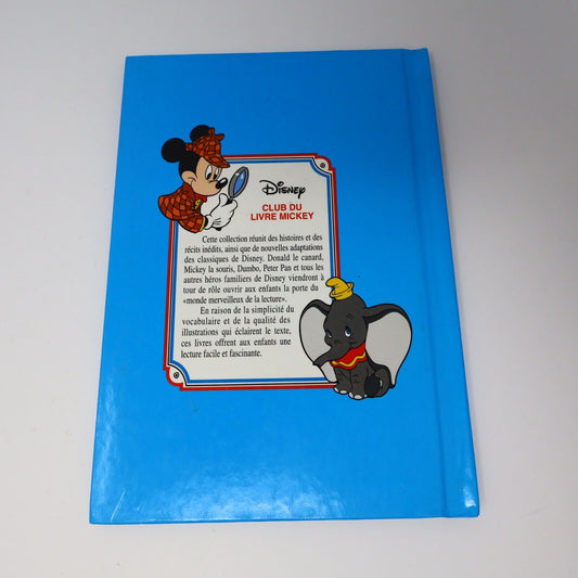 1992 Le Pingouin qui Détestait le Froid Club du Livre Mickey Disney Hardcover HC
