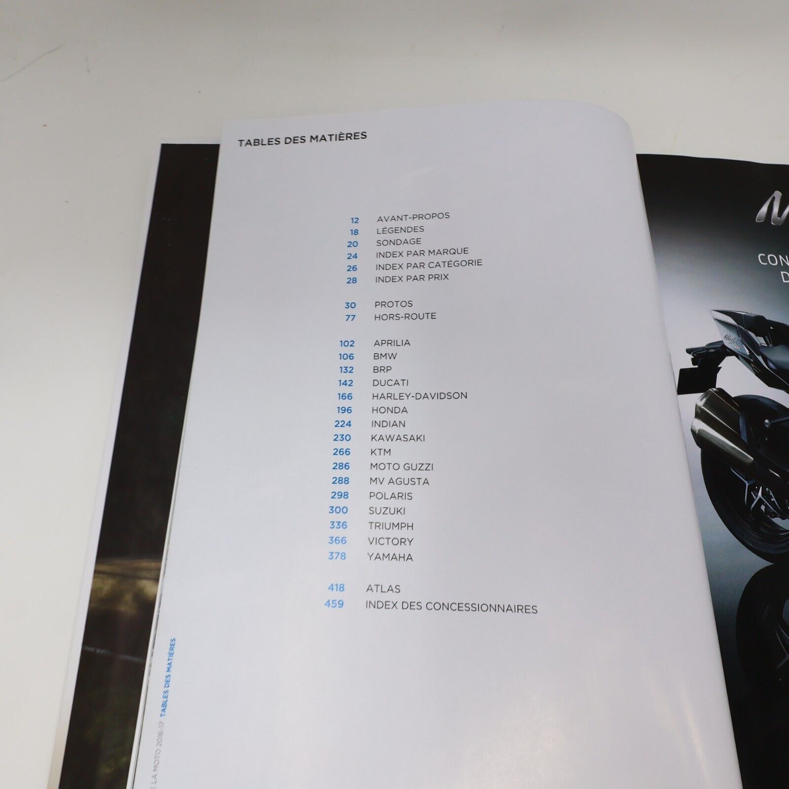 2016 Le Guide de la Moto 2016-17 la Bible des Motocyclistes Bertrand Gahel Livre