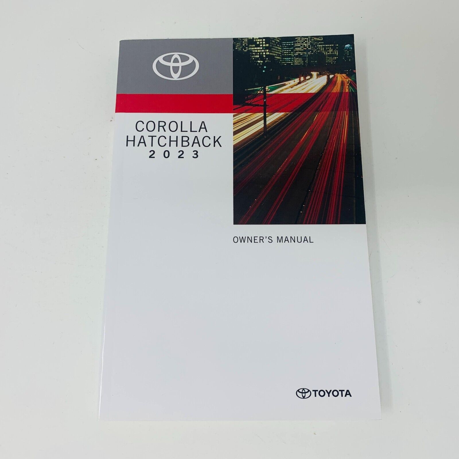 Corolla Hatchback 2023 Owner's Manual by Toyota PB Car Instructions 01999-12S00