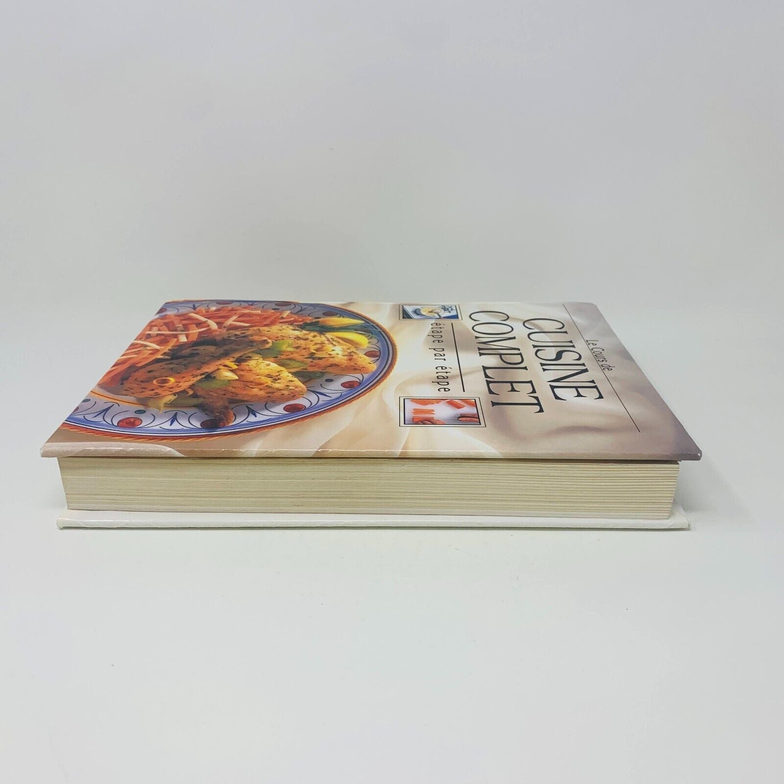 1994 Le Cours de Cuisine Complet Étape par Étape Livre de Recettes Cuisine HC