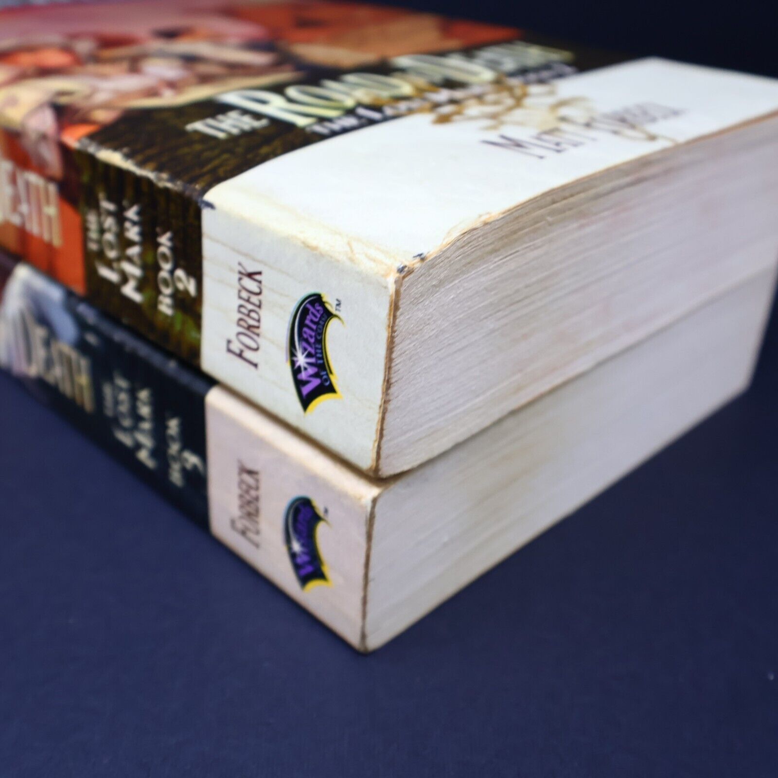 Lot 2 Books The Lost Mark #2-3 Eberron Matt Forbeck Fantasy WOC Paperback PB