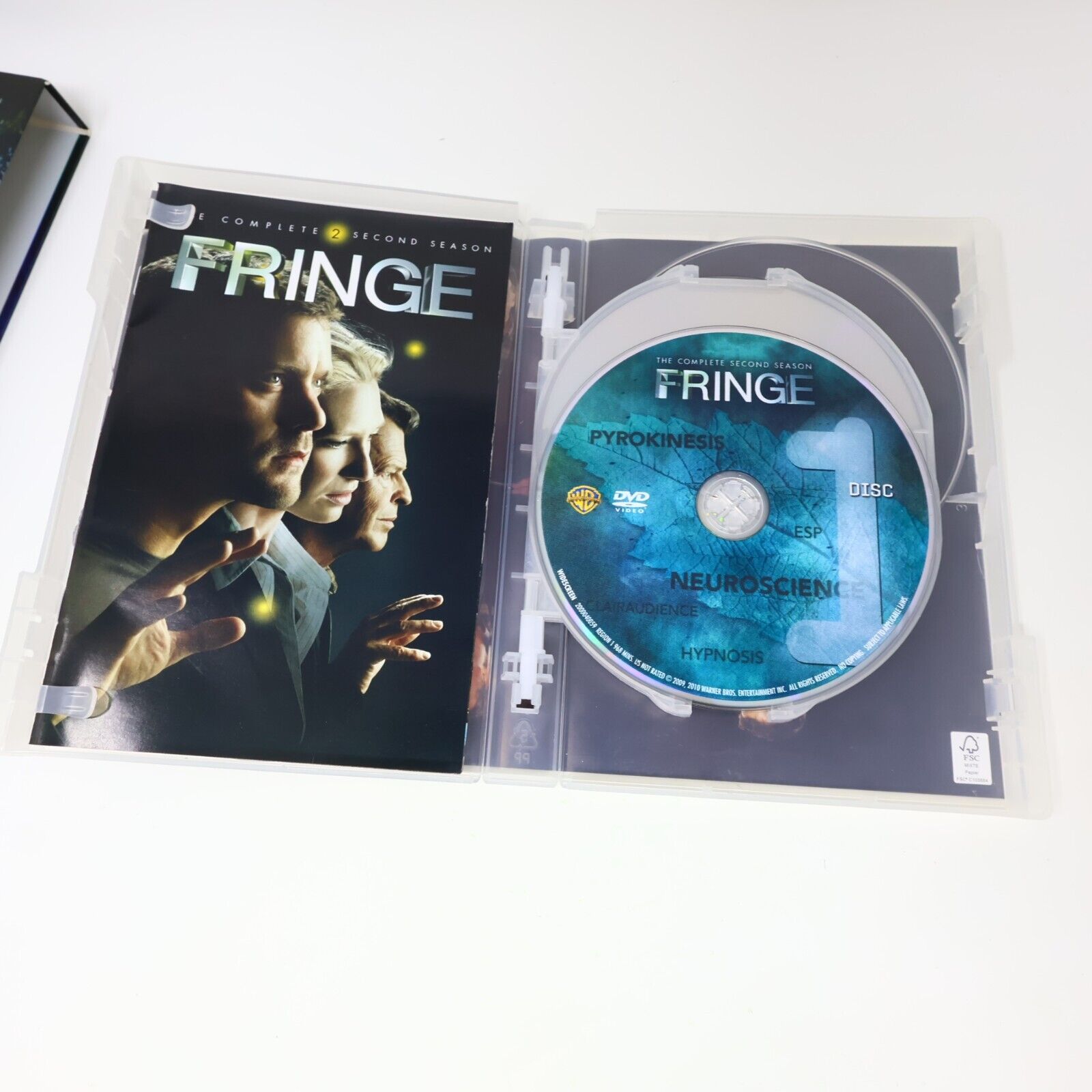Fringe The Complete Second Season DVD Tested English / Français NTSC J.J. Abrams