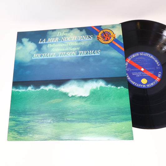 Debussy La Mer Nocturnes Michael Tilson Thomas Philharmonia Record Vinyl 1P 7608