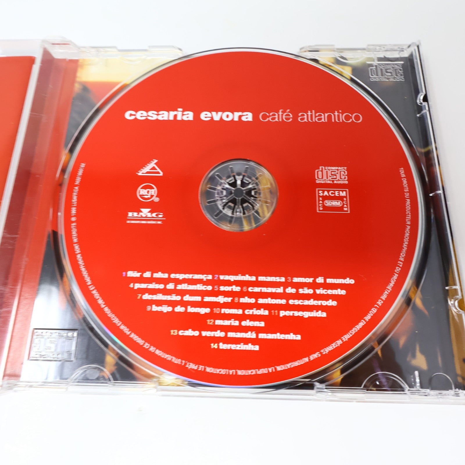 Cesaria Evora 4 CD Lot Café Atlantico/Miss Perfumado/Voz D'Amor/Sao Vicente di