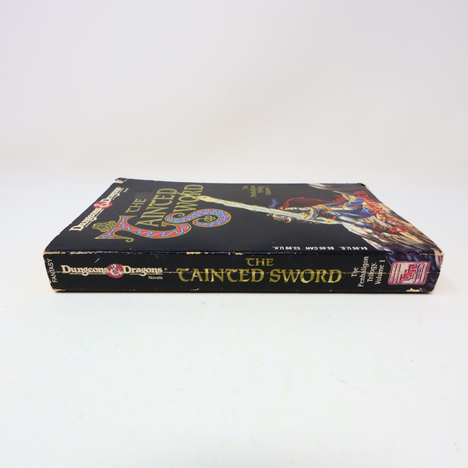 1992 The Tainted Sword The Penhaligon Trilogy #1 by D. J. Heinrich D&D 1st Print