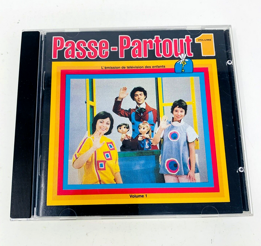 1987 Passe-Partout Volume 1 CD Chansons & Musique Enfants Français Radio Québec