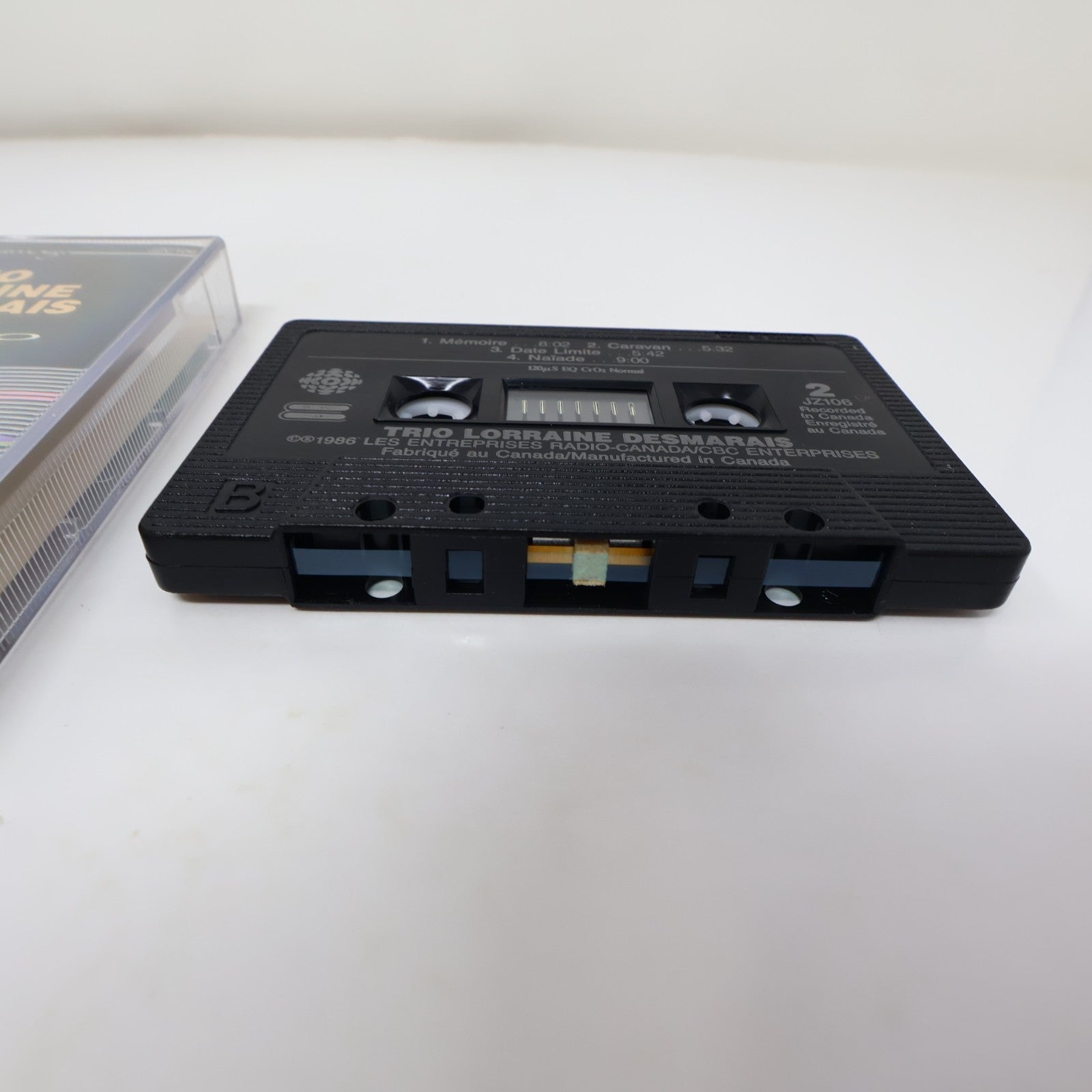 Lorraine Desmarais 2 Cassettes Lot Pianissimo/Andiamo JazzImage Hold up/Caravan
