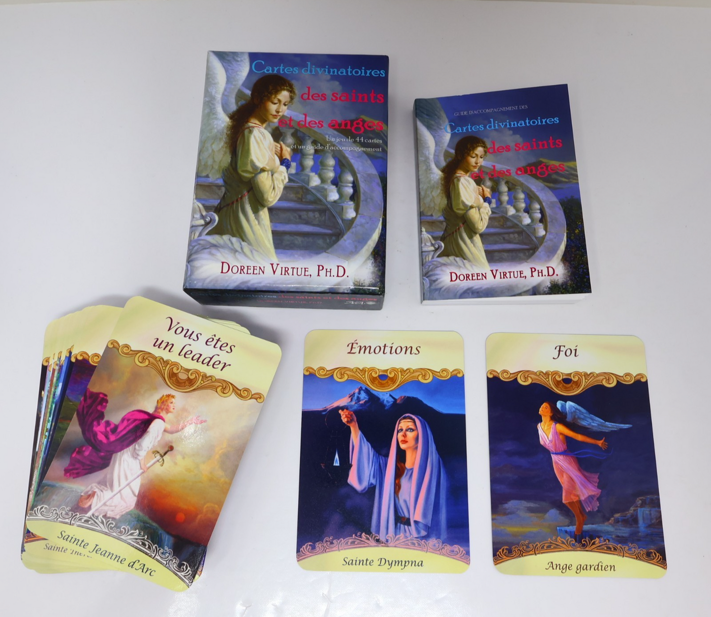 Cartes Divinatoires des Saints et des Anges Doreen Virtue Ada Complet Tarot