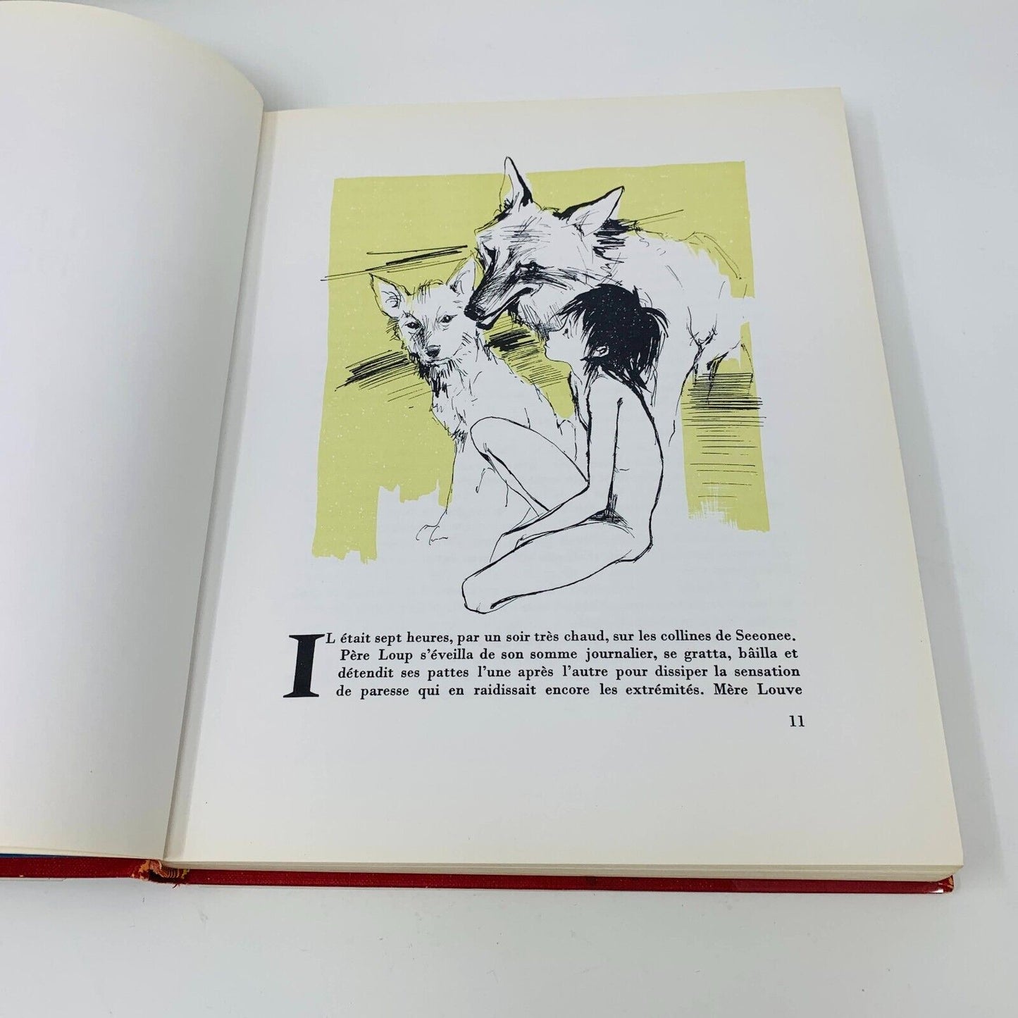 1965 Le Livre de la Jungle Delagrave Illustrés #1-2 Français Rudyard Kipling Lot