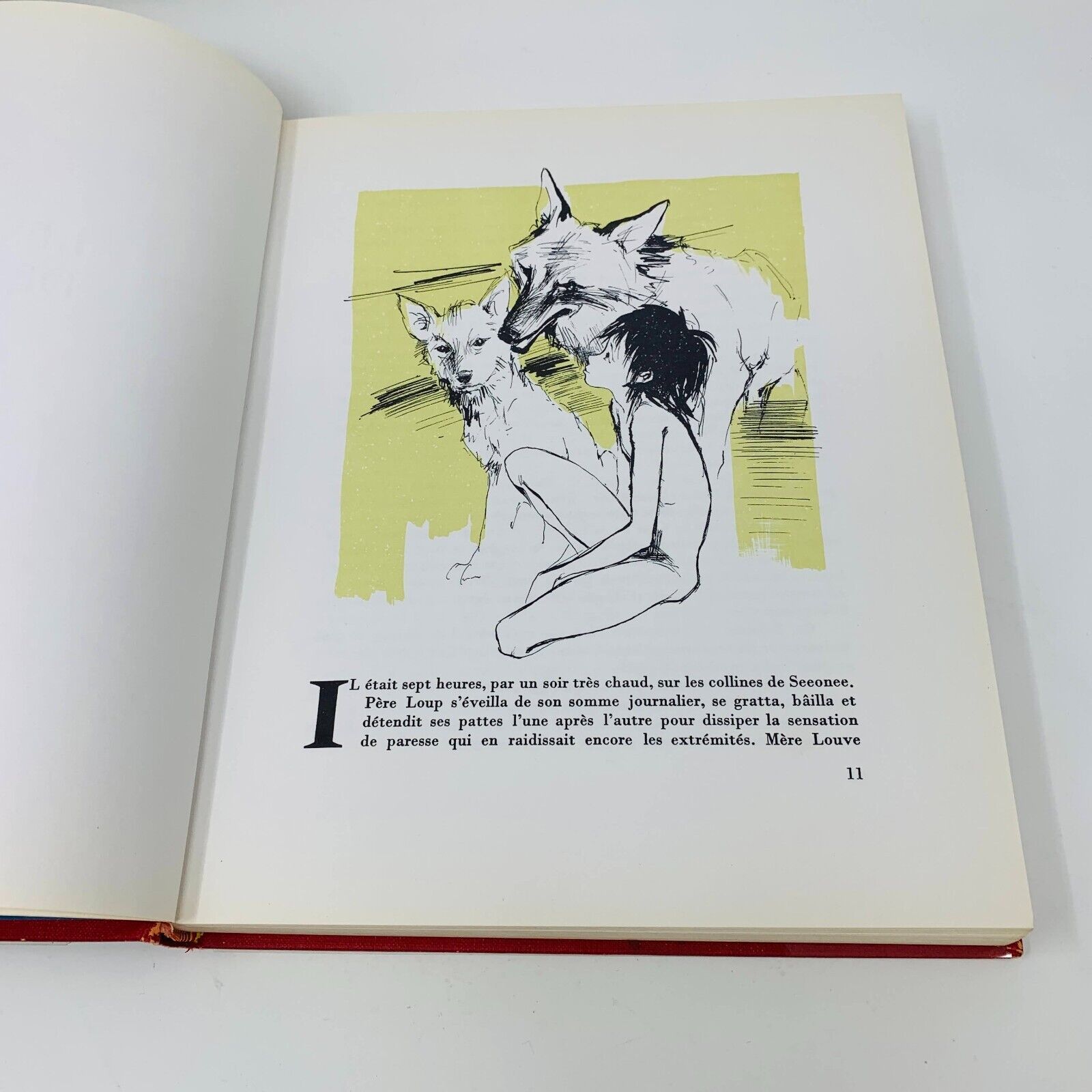 1965 Le Livre de la Jungle Delagrave Illustrés #1-2 Français Rudyard Kipling Lot